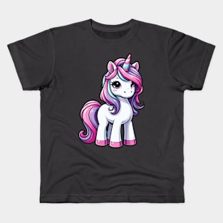 Unicorn S01 D69 Kids T-Shirt